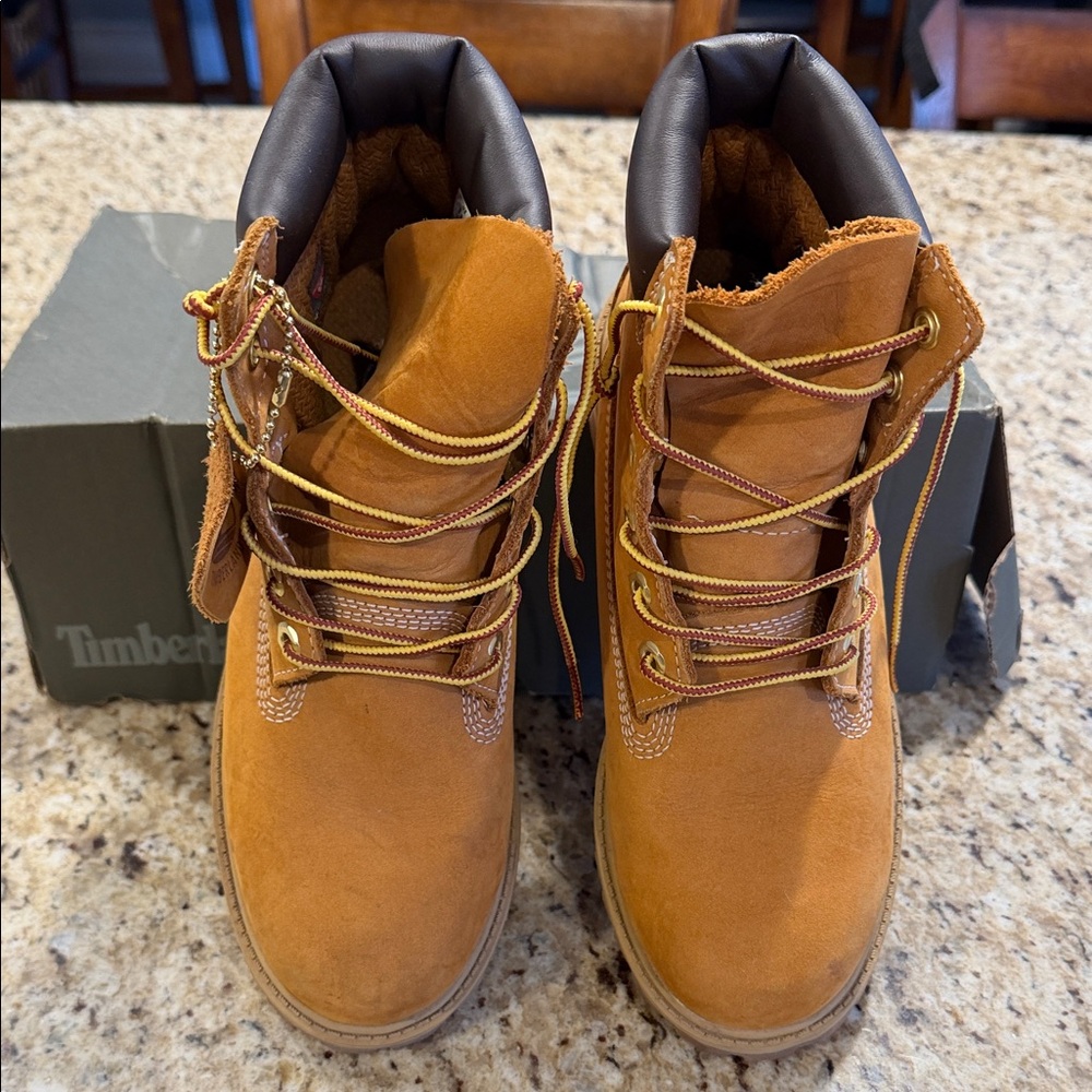 Timberland Men's Wheat Suede Work Boots - Chestnut/Tan